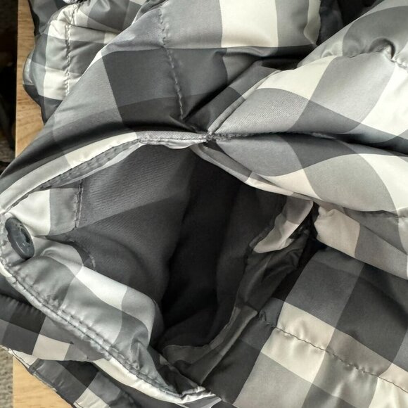 Lands' End Puffer Vest Womens Small Tall 600FP Down Plaid Full Zip NWT CJ-1807 - Picture 6 of 12